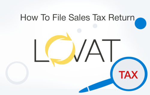 How To File Sales Tax Return