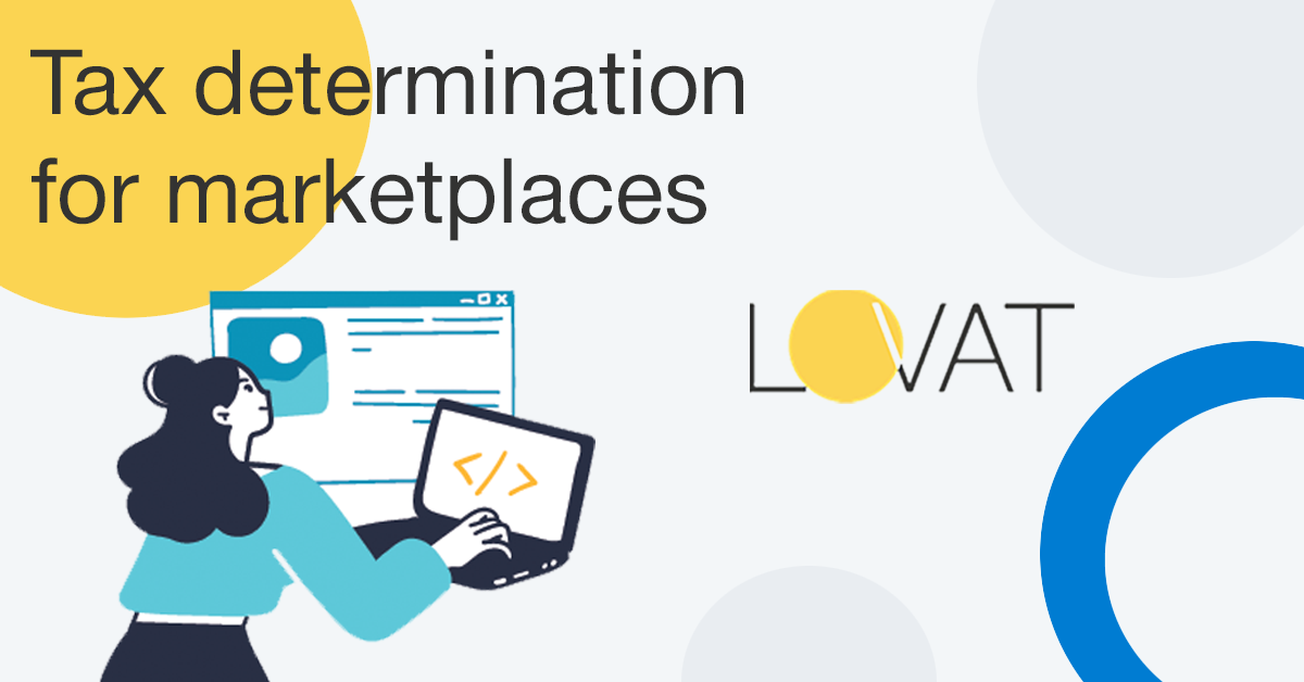 Tax determination for marketplaces
