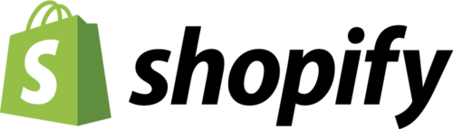 Shopify logo black