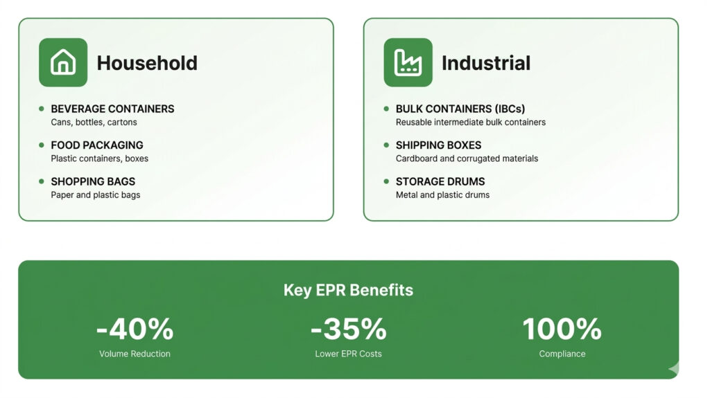 Household or Industrial Packaging for Belgium and EPR Compliance photo 2