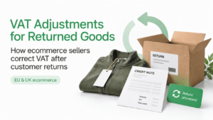 VAT Adjustments for Returned Goods — How Ecommerce Sellers Correct VAT photo 1